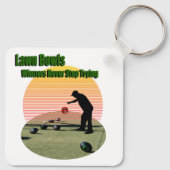 Porte-clés Pelouse Bowls Les Gagnants Design, Clavier (Dos)
