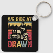 Porte-clés Pelouse Mowing Nous Circulons À L'Aube Pelouse Mow (Dos)