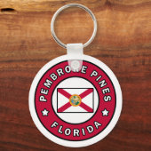 Porte-clés Pembroke Pines Floride (Recto)