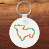 Porte-clés Pembroke Welsh Corgi (Recto)