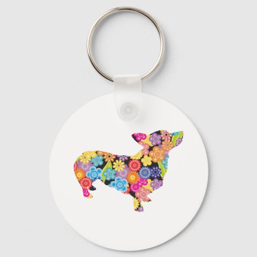 Porte-clés Pembroke Welsh Corgi (Recto)