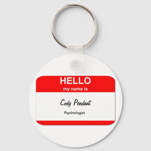 Porte-clés Pendentif Cody (Recto)