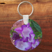 Porte-clés Pendentif de phénix violet et blanc (Recto)