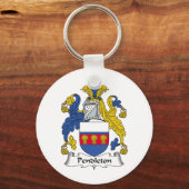 Porte-clés Pendleton Family Crest (Recto)
