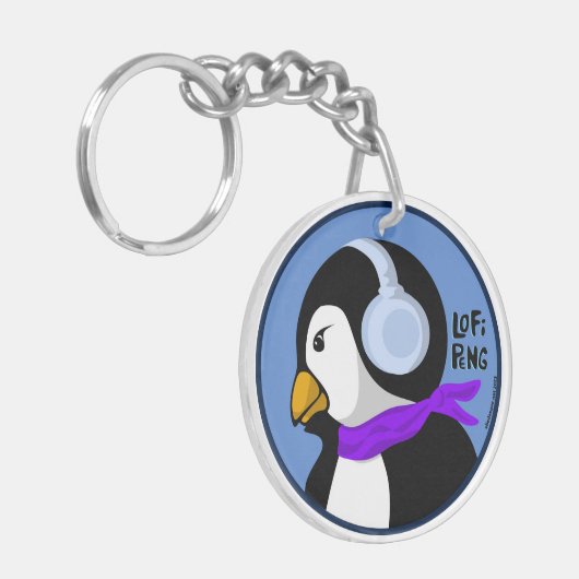 Porte-clés Peng LoFi (Devant gauche)