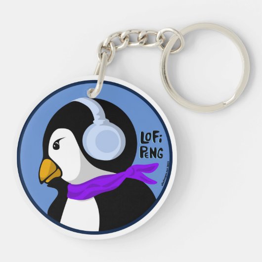 Porte-clés Peng LoFi (Dos)