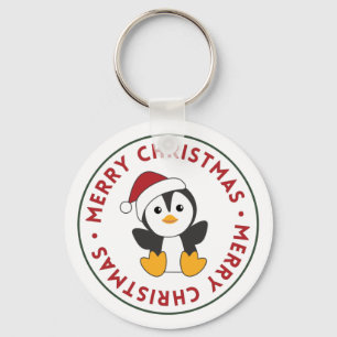 Porte-clés Penguin Christmas Snow Winter Animals Penguins Key