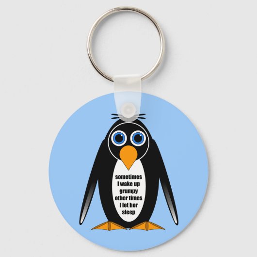 Porte-clés penguin d'attitude (Recto)