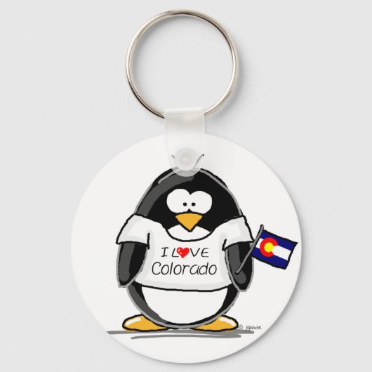 Porte-clés Penguin du Colorado (Recto)