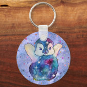 Porte-clés Penguin named Button (Recto)