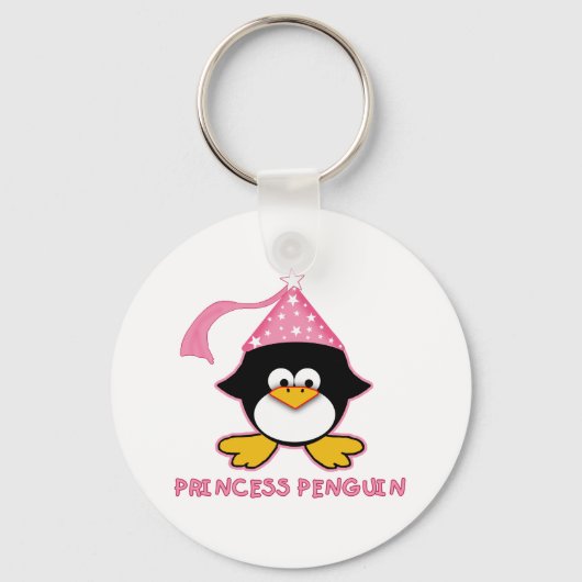Porte-clés Penguin princesse rose (Recto)