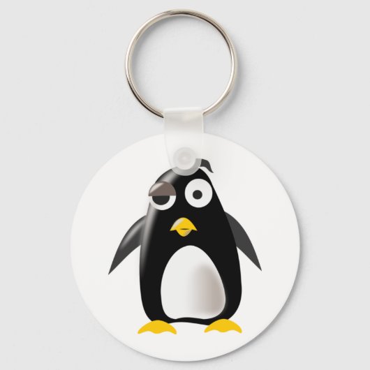 Porte-clés Penguin tux linux image (Recto)
