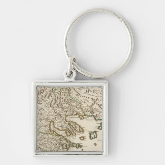 Porte-clés Péninsule balkanique, Grèce, Macédoine 2 (Devant)