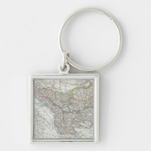 Porte-clés Péninsule balkanique, Turquie, Serbie, Europe