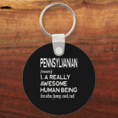 Porte-clés Pennsylvanian Pennsylvania Pa Philly Philadelphia  (Recto)