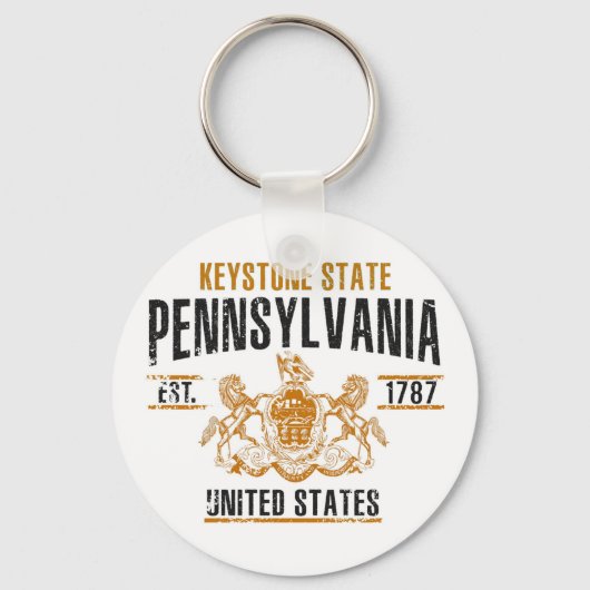 Porte-clés Pennsylvanie (Recto)