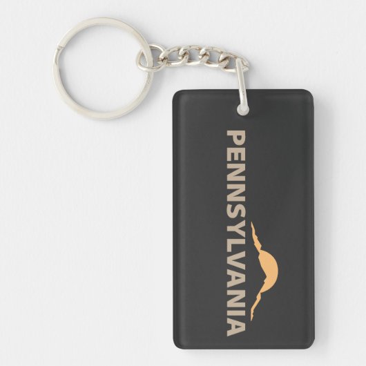 Porte-clés Pennsylvanie, États-Unis d'Amérique (Devant)