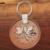 Porte-clés Penny canadienne 2013 (Recto)