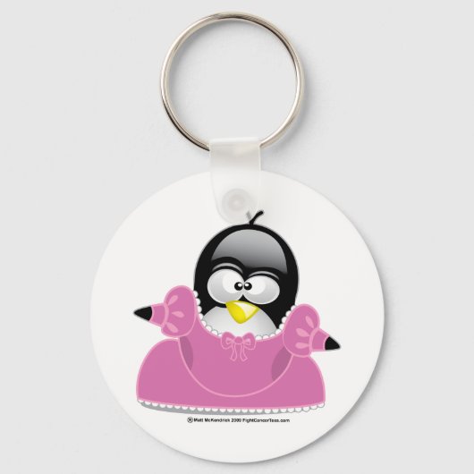 Porte-clés Penquin Princess (Recto)