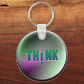 Porte-clés Penser différemment (Recto)