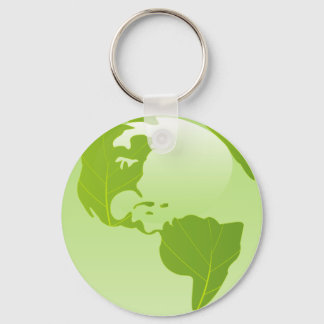 Porte-clés penser porte - clé vert