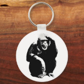 Porte-clés Penser singe (Recto)