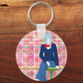 Porte-clés Pensez à vous (Recto)