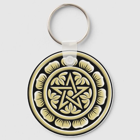 Porte-clés Pentacle (Recto)
