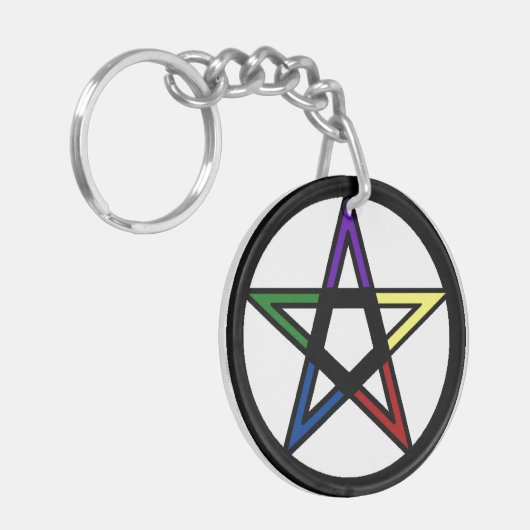 Porte-clés Pentacle élémentaire (Devant gauche)