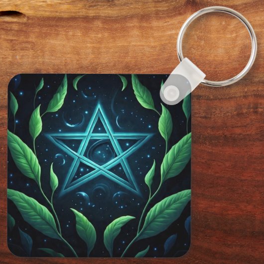 Porte-clés Pentacles4Pagans (Verso)