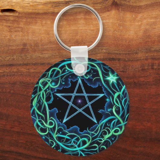 Porte-clés Pentacles4Pagans (Recto)