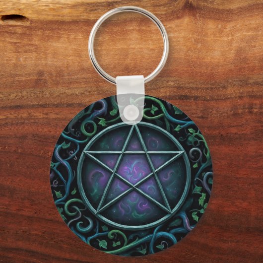 Porte-clés Pentacles4Pagans (Recto)