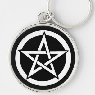Porte-clés Pentagram Wiccan Samhain Eve Halloween