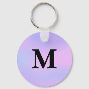 Porte-clés Pente unicorne violette Porte - clé de nom personn