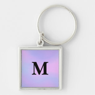 Porte-clés Pente unicorne violette Porte - clé de nom personn
