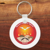 Porte-clés Pentecôte Saint-Esprit (Recto)