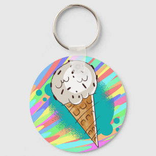Porte-clés Pépites de chocolat pour glace