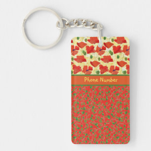 Porte-clés Pépites et bourgeons : Chic Porte - clé oblong
