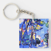 Porte-clés Peploe - Scène de rue, France (Devant)