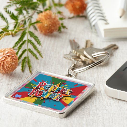 Porte-clés "Pepper Power" (Côté)
