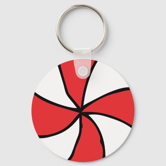 Porte-clés Peppermenthe mignonne Candy Clipart Peppermenthe C (Recto)