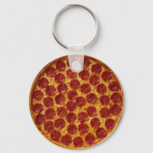 PORTE-CLÉS PEPPERONI PIZZA (Recto)