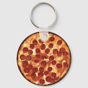 Porte-clés Pepperoni Pizza
