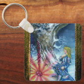 PORTE-CLÉS PERCEVATION ET VISION DU SAINT-GRAIL (Recto)