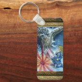 PORTE-CLÉS PERCEVATION ET VISION DU SAINT-GRAIL (Recto)