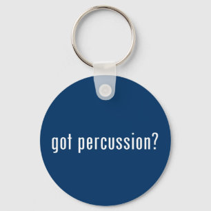 Porte-clés percussion obtenue ?