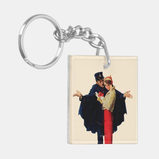 Porte-clés Perdu à Paris (Devant gauche)