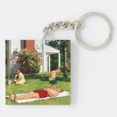 Porte-clés Père de arrosage (Dos)