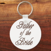 Porte-clés Père de Bride Classy Browns (Recto)