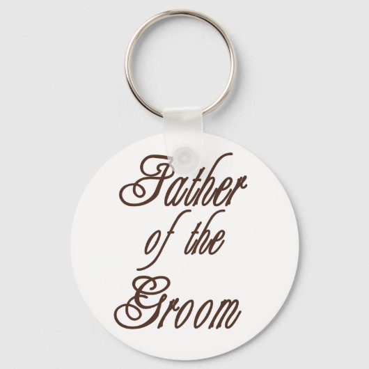 Porte-clés Père de Groom Classy Browns (Recto)